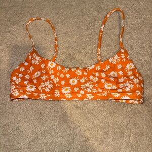 Bright swimwear scoop top